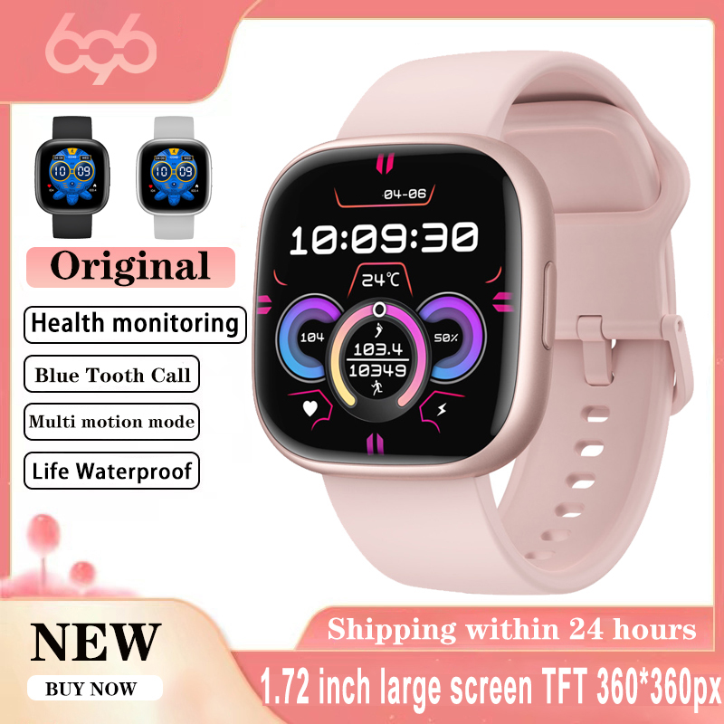 Korean Health Lifestyle - 屋外多機能スマートウォッチ 男女兼用 Bluetooth通話 スマートウォッチ 健康管理 キュービックスタイル