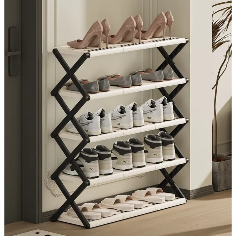Muji Home Storage - 日本MUJIE折りたたみ式靴棚 耐久性のある多層靴収納オーガナイザー コンパクトデザイン 家庭用 2024
