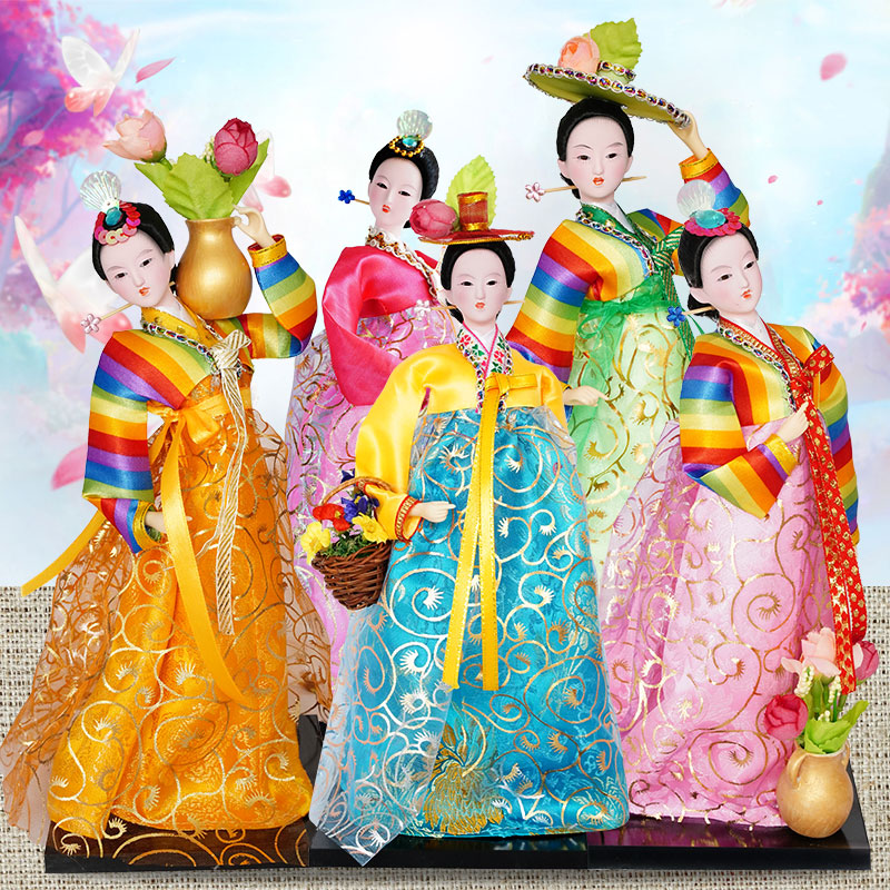 結婚式のための韓国の国民人形、創造的な工芸品、デスクトップと - Korean Lifestyle Items のレビューと価格