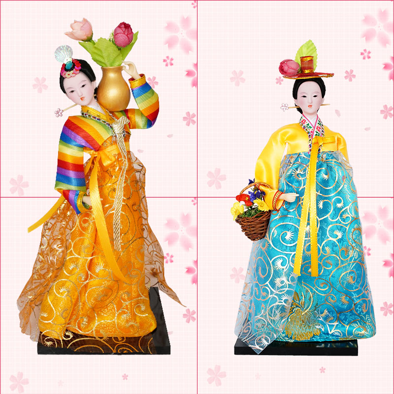 結婚式のための韓国の国民人形、創造的な工芸品、デスクトップと - Korean Lifestyle Items のレビューと価格